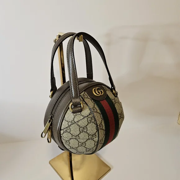 Gucci Ophidia GG Mini Basketball Shoulder Bag - Picture 2 of 12